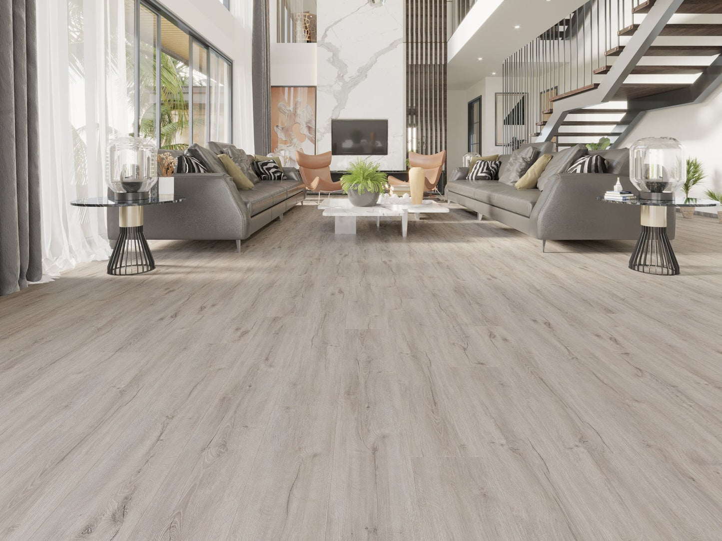STEEL GREY OAK