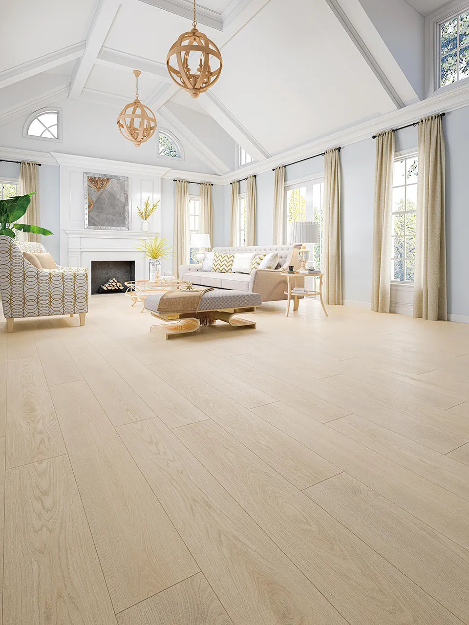 Rosy Dawn SLCC Flooring Painted Sky SPC Collection