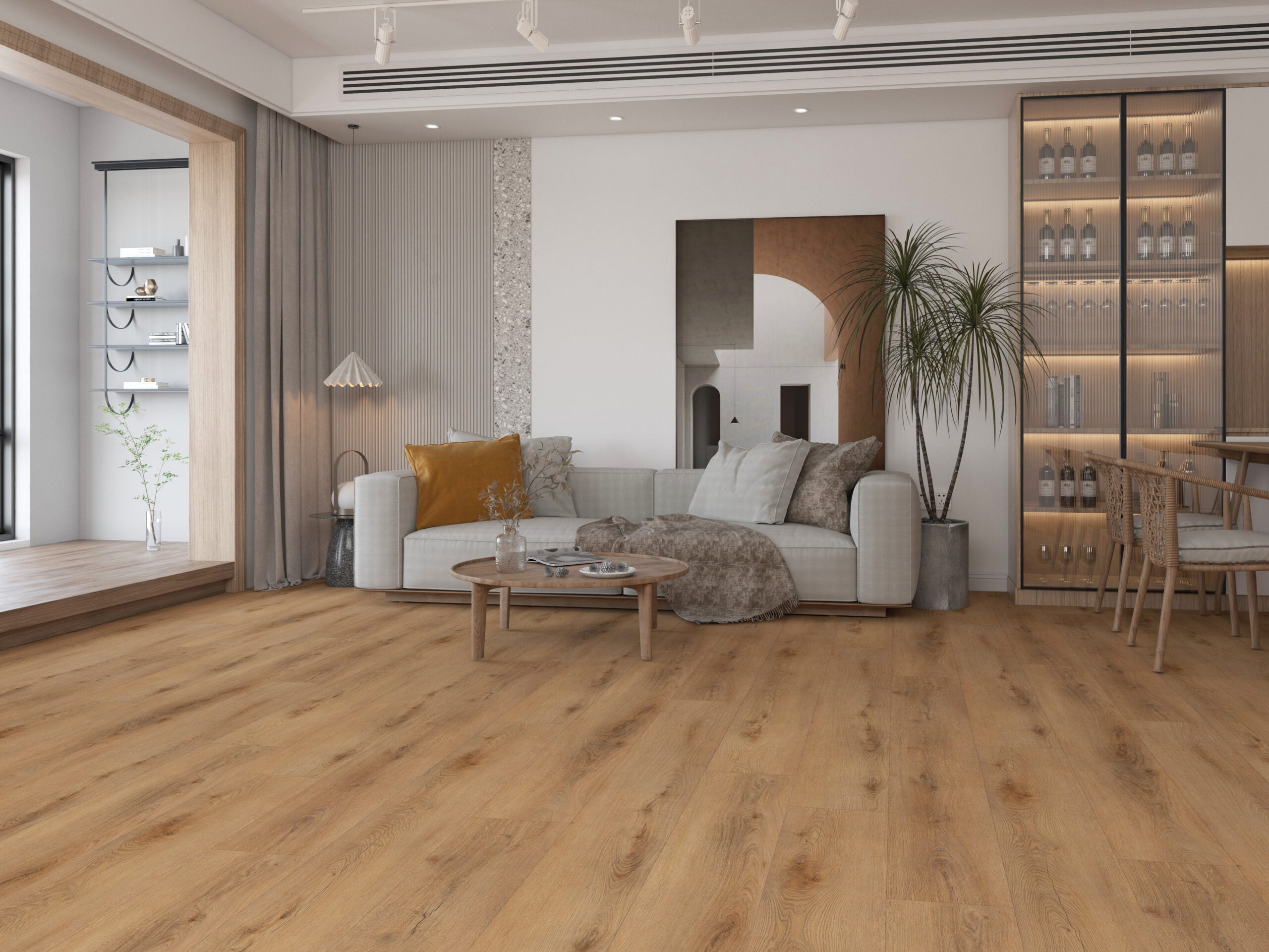 Sepia Optimux Collection 9.5MM Vinyl Flooring